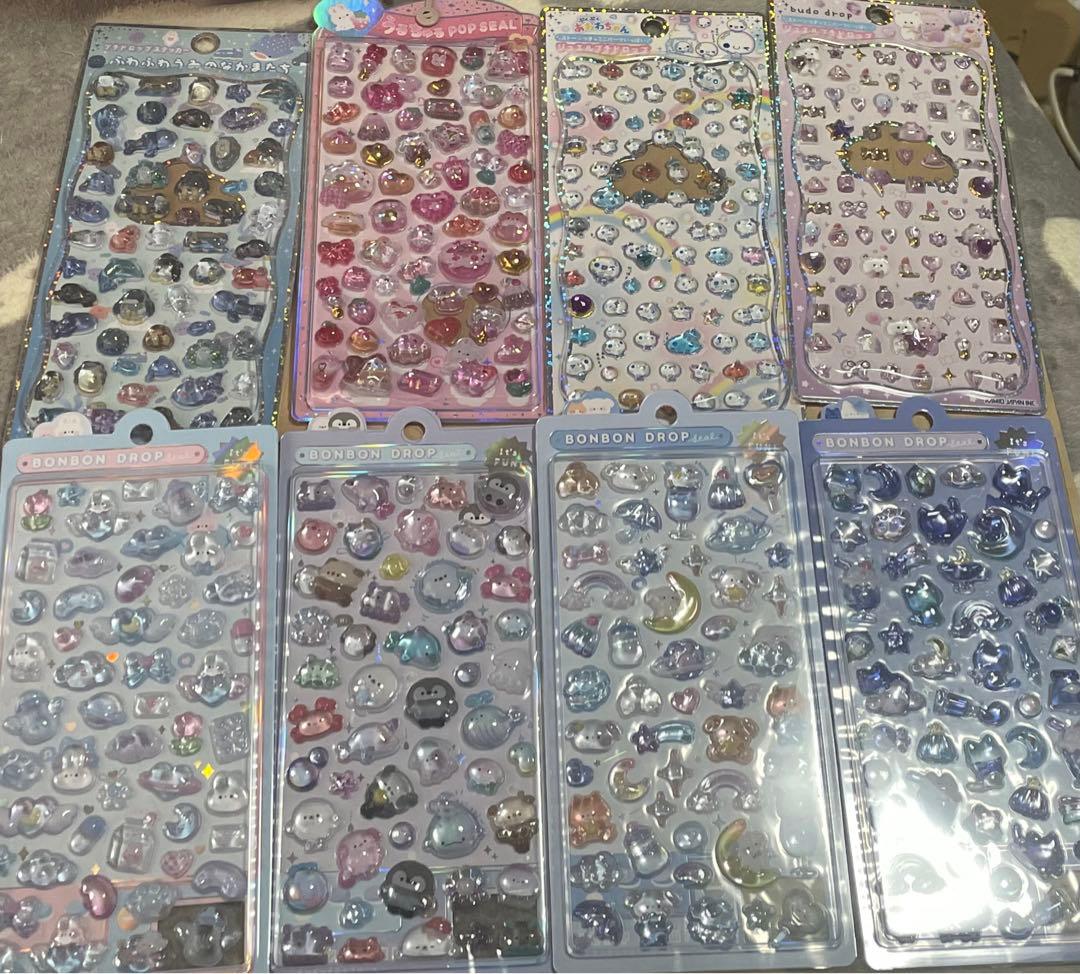 ボンボンドロップ 等 シール 9枚 まとめ売り 正規品