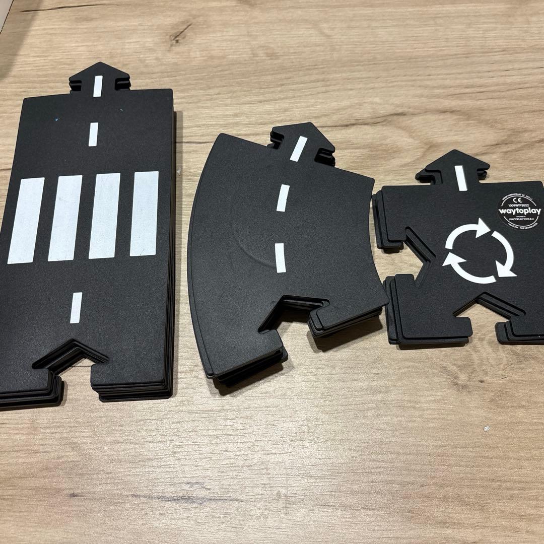 【あや★出品】waytoplay 24ピース　道路　オランダおもちゃ