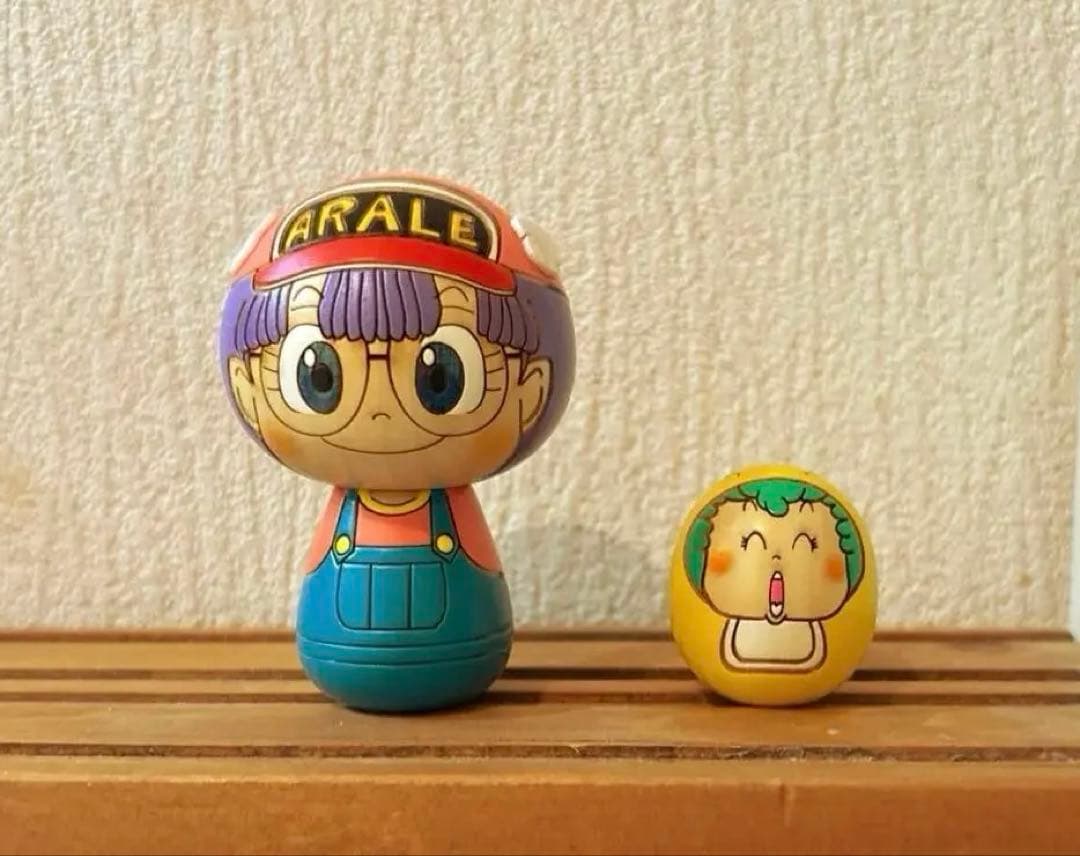 卯三郎　こけし　アラレちゃん　ガッちゃん 木製　鳥山明　Dr. スランプ