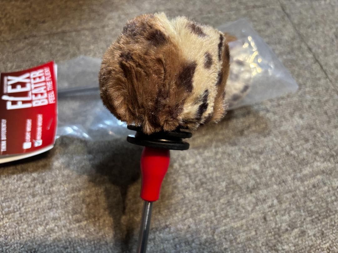 Wooly Bomba しなるビーター [もふもふ豹柄] 新品 直輸入1本 残2