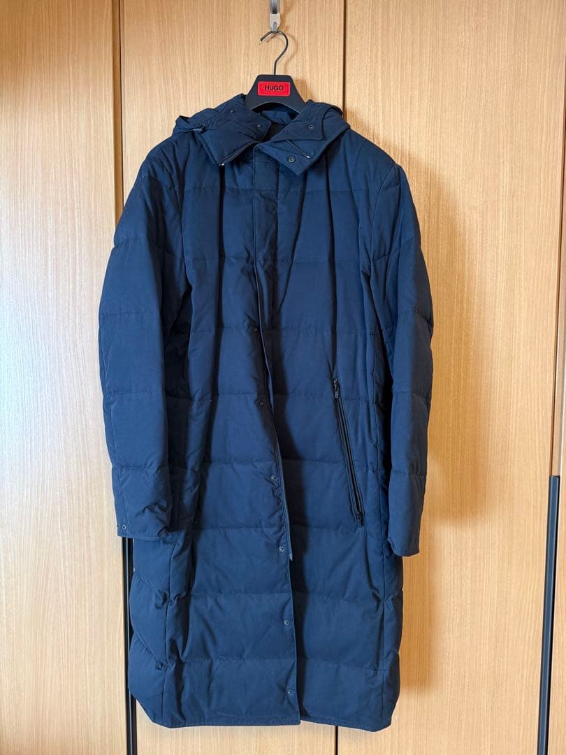 HUGO BOSS（ヒューゴボス）正規品 ベンチコート XLサイズ（フード付き）