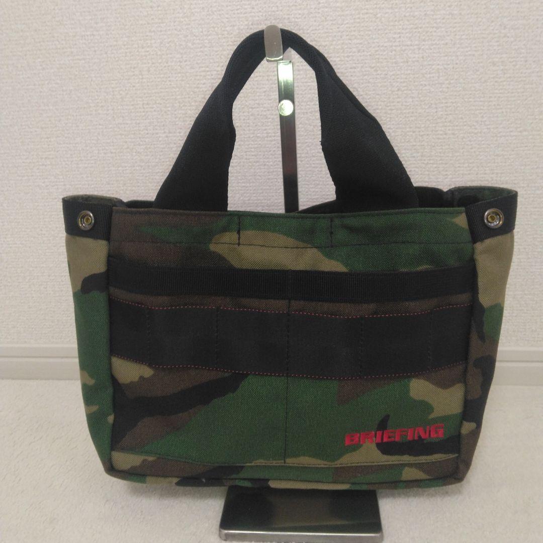 完売・希少BRIEFING ブリーフィング トートバッグ カモフラージュ　ゴルフ