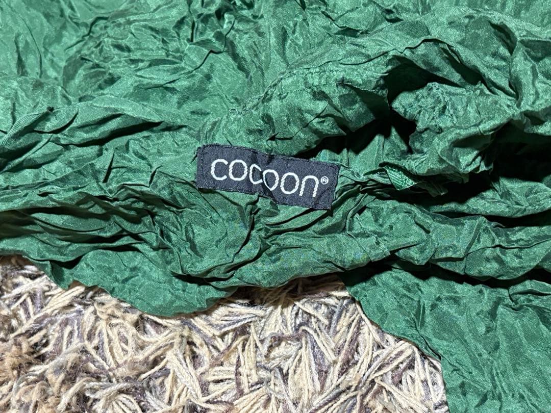 COCOON Travel Sheet 100%シルク インナーシュラフ