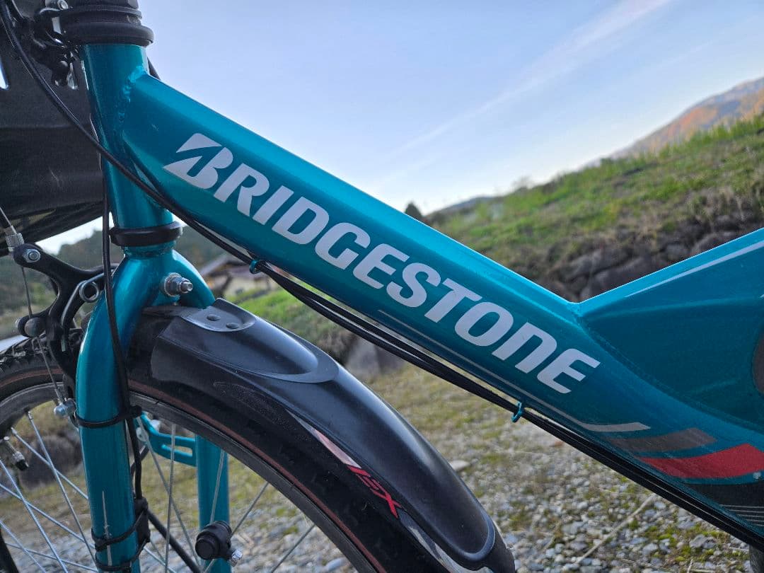 ブリヂストン ジュニアスポーツ自転車 24インチ　グリーン
