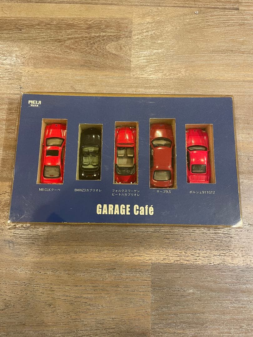 明治乳業　GARAGE Café ミニカー5台セット
