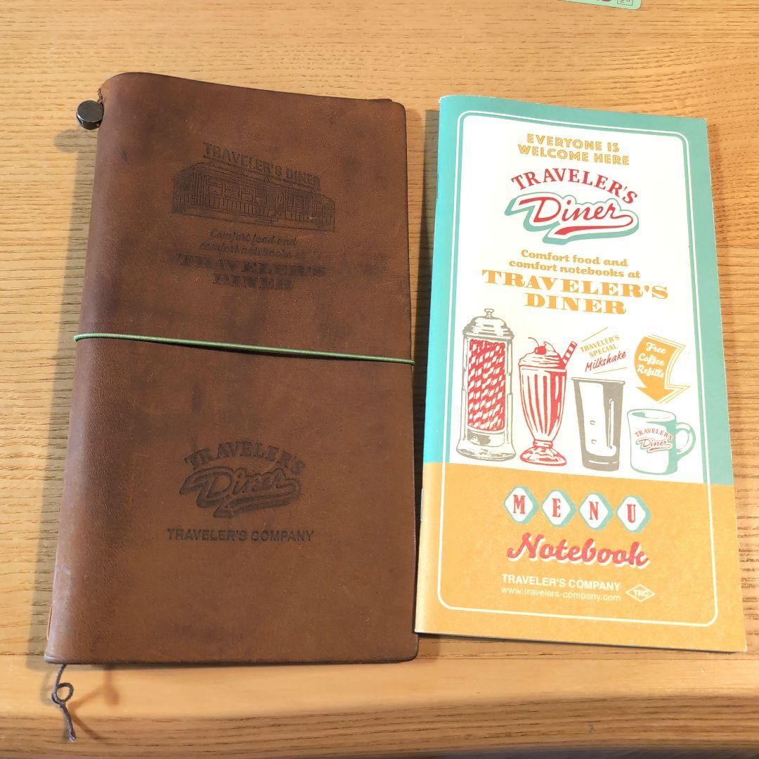 【限定】トラベラーズノート ダイナー レギュラーサイズ セット
