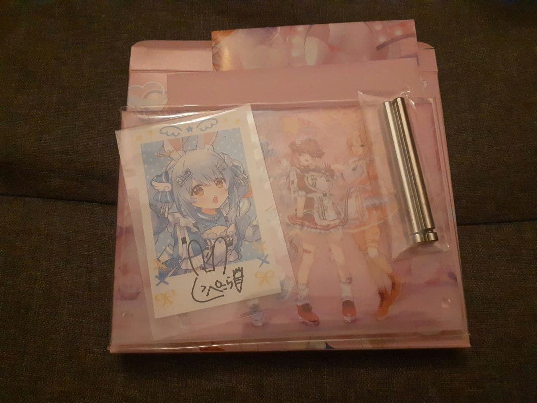 ホロライブ 3期生 1st きゅるるん大作戦 兎田ぺこら チェキ風カード　CD