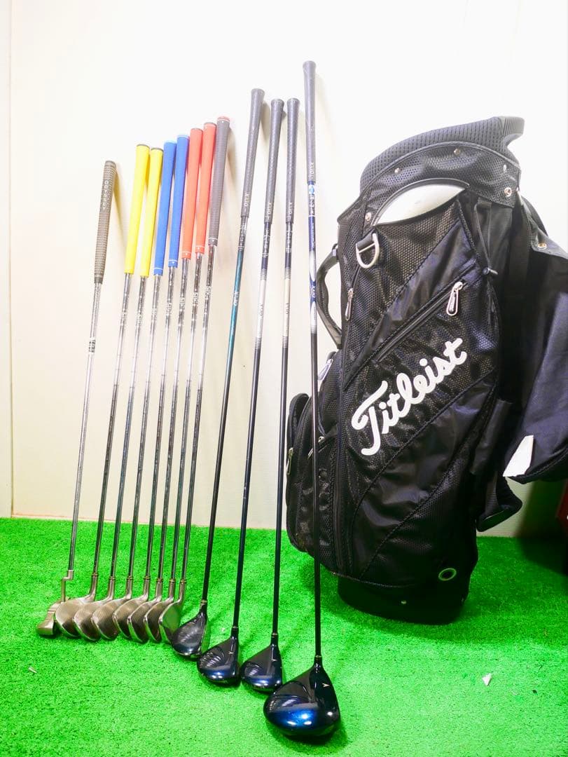 つ*中様 XXIO ゴルフクラブセット Titleistバッグ付き