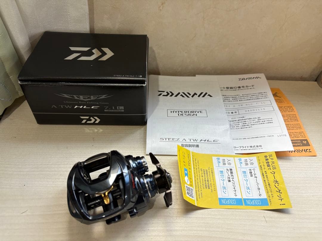 ★☆ダイワ　21スティーズ A TW HLC 7.1 ボディ　美品