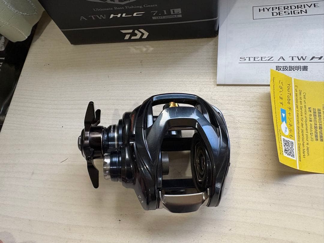★☆ダイワ　21スティーズ A TW HLC 7.1 ボディ　美品