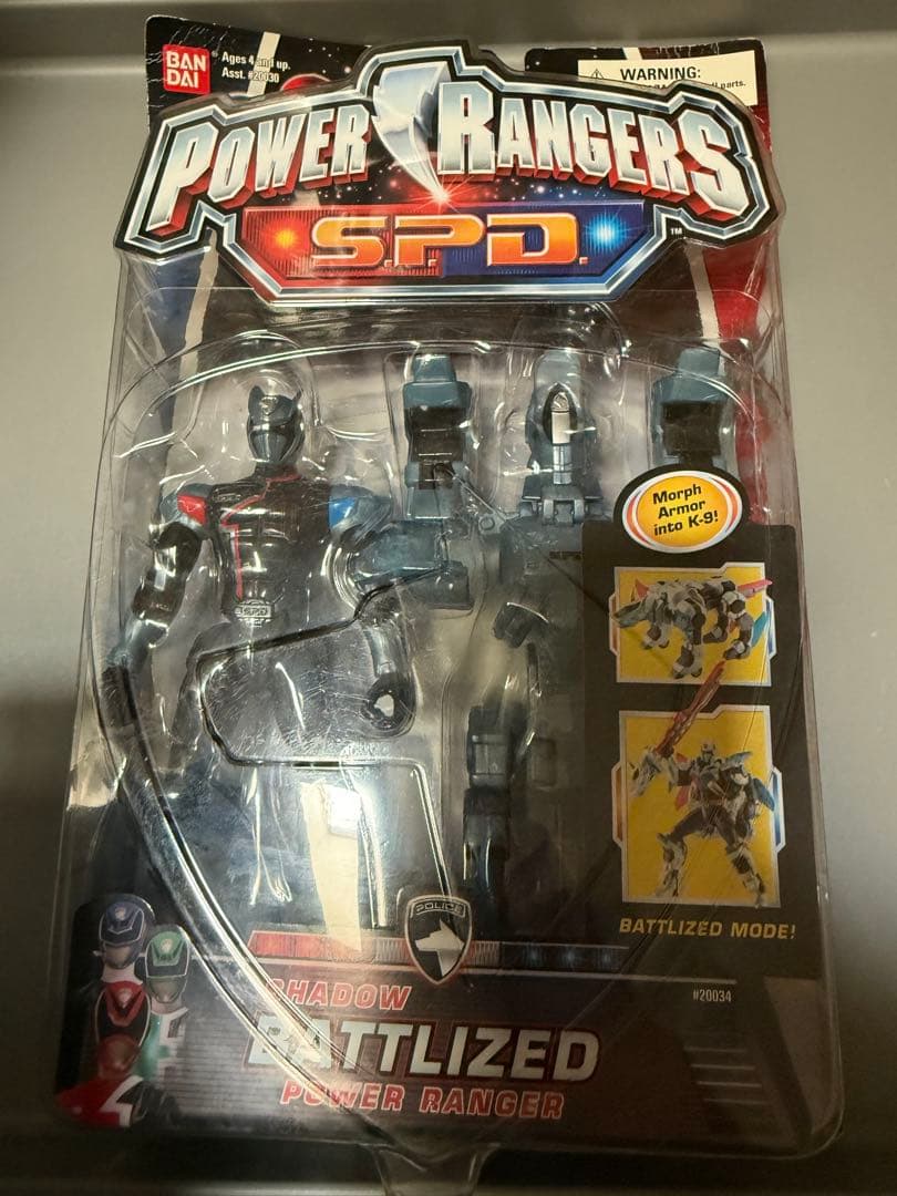 特撮 BANDAI POWER RANGERS SPD SHADOW
