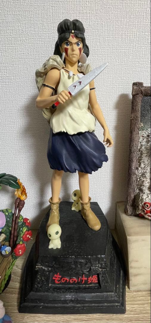 スタジオジブリのもののけ姫 オルゴールフィギュア