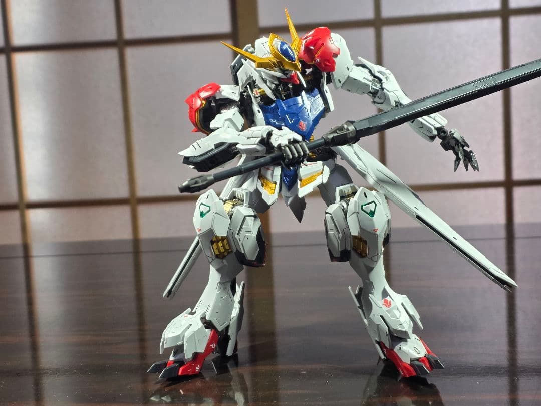 MG　バルバトスルプス(部分塗装組み立て済)