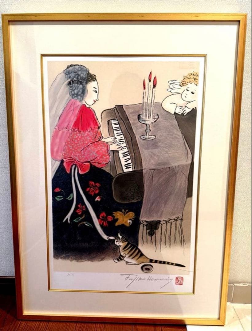 フジ子・ヘミング 「ノクターン」 版画 リトグラフ HC 限定300部