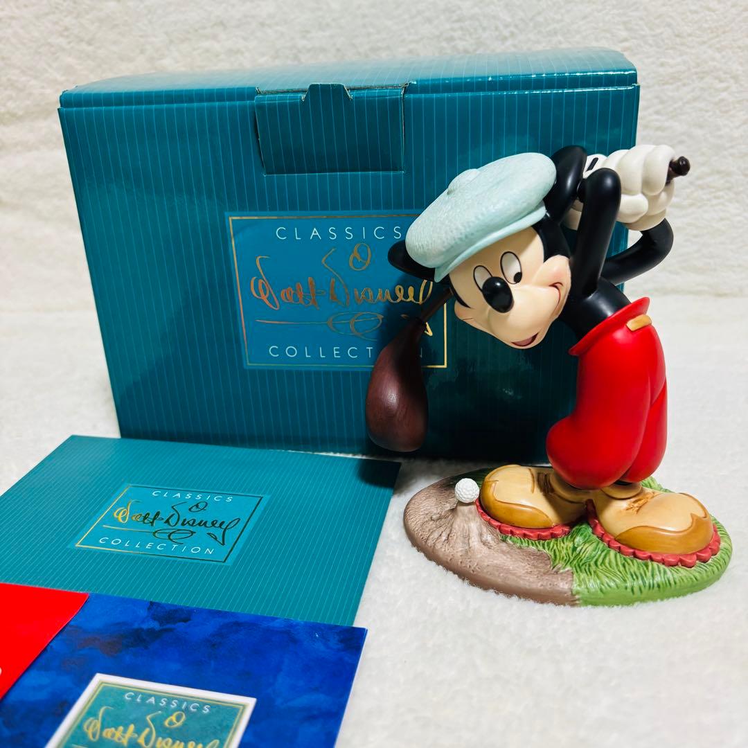 WDCC ウォルト ディズニー クラシック コレクション ミッキー　ゴルフ　レア