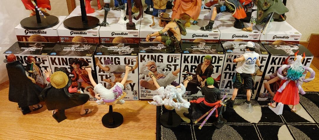 ワンピース レア KING OF ARTIST 開封品　25体まとめ売り