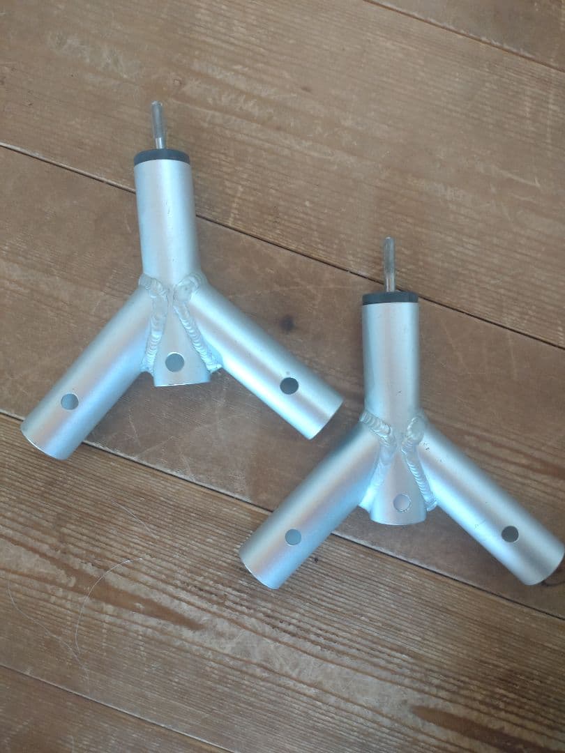 スノーピーク　ランドステーション用二股　2個セット