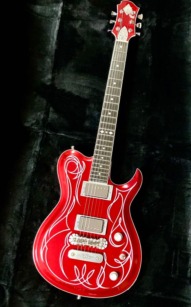 ギター ZEMAITIS Superior SCW22 MRD llic Red