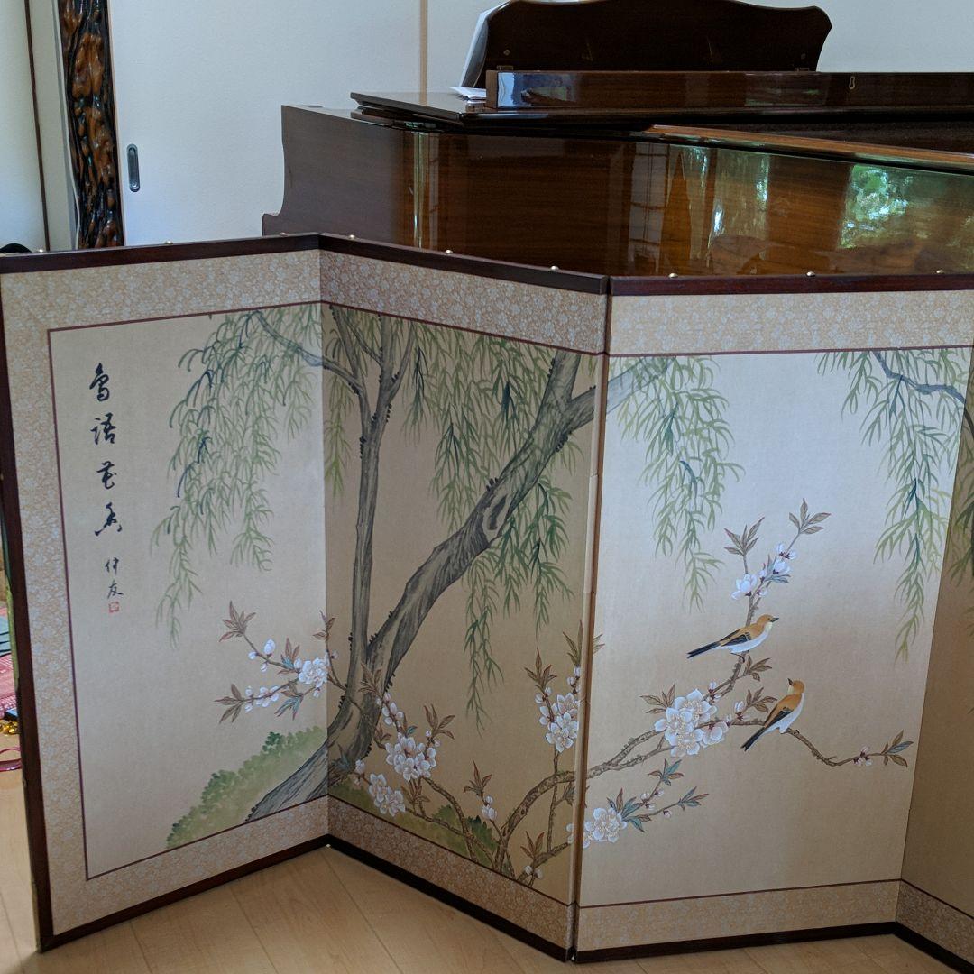 日本画　屏風