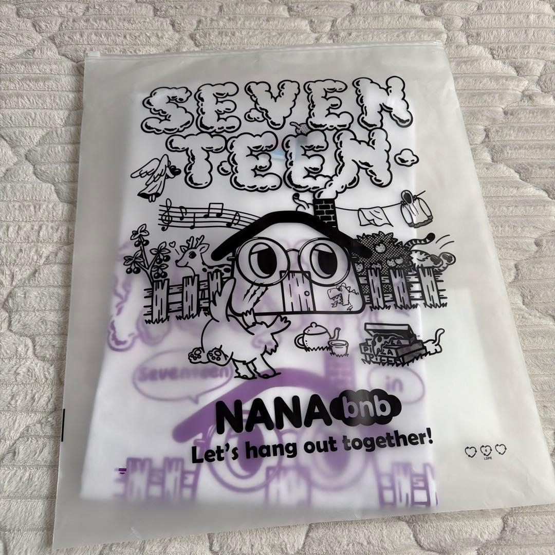 新品未使用　ナナ民民泊　Seventeen Tシャツ　ウォヌ　Lサイズ