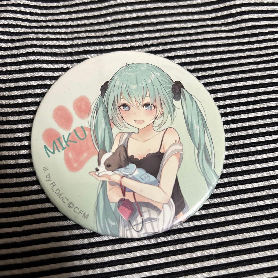 マ*リ様 初音ミク 缶バッジ