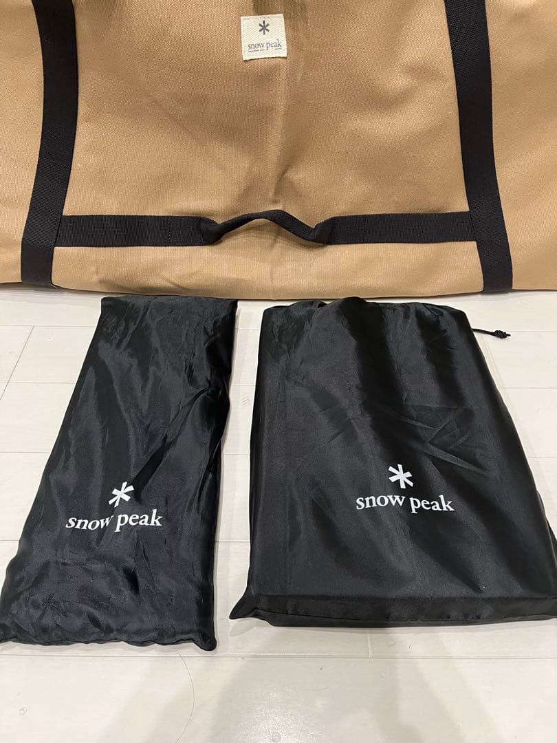 スノーピーク ラウンジスライドトップ竹　廃盤　超希少　フルセット　美品