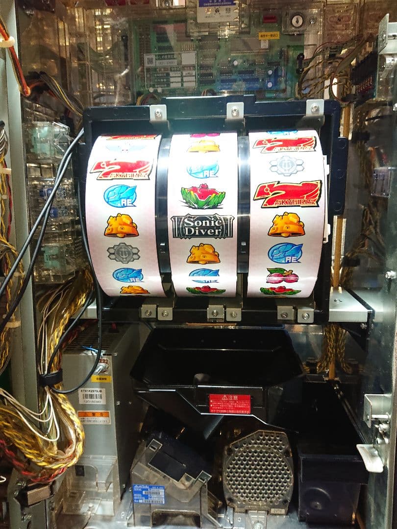 スカイガールズ～よろしく！ゼロ～ 不要機付き 自宅配送 パチスロ実機