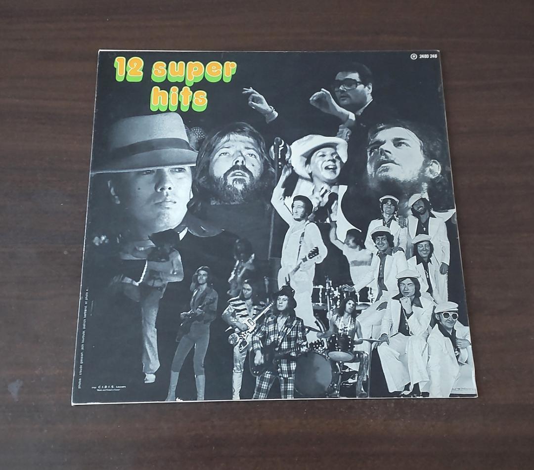 沢田研二 　１２ SUPER HITS　　海外オムニバス盤LP