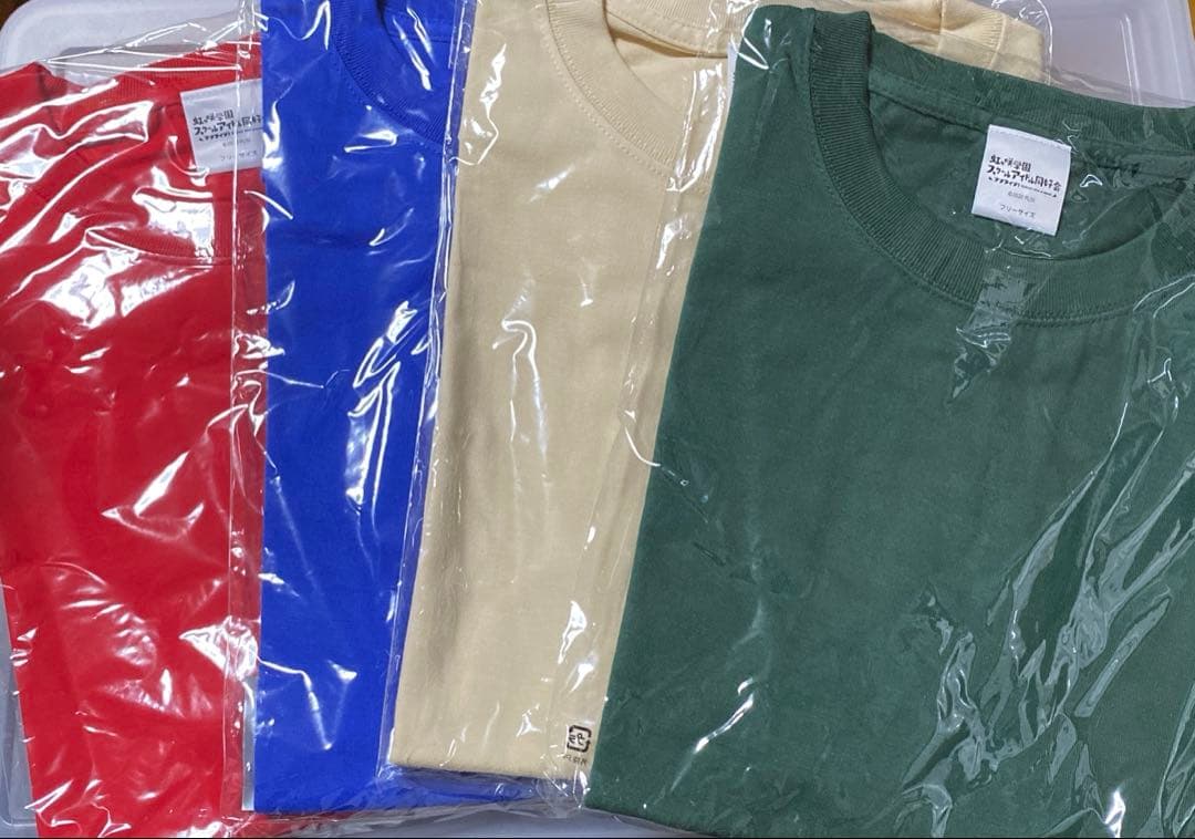 虹ヶ咲　ユニットライブ　現地スタッフTシャツ　全ユニットセット
