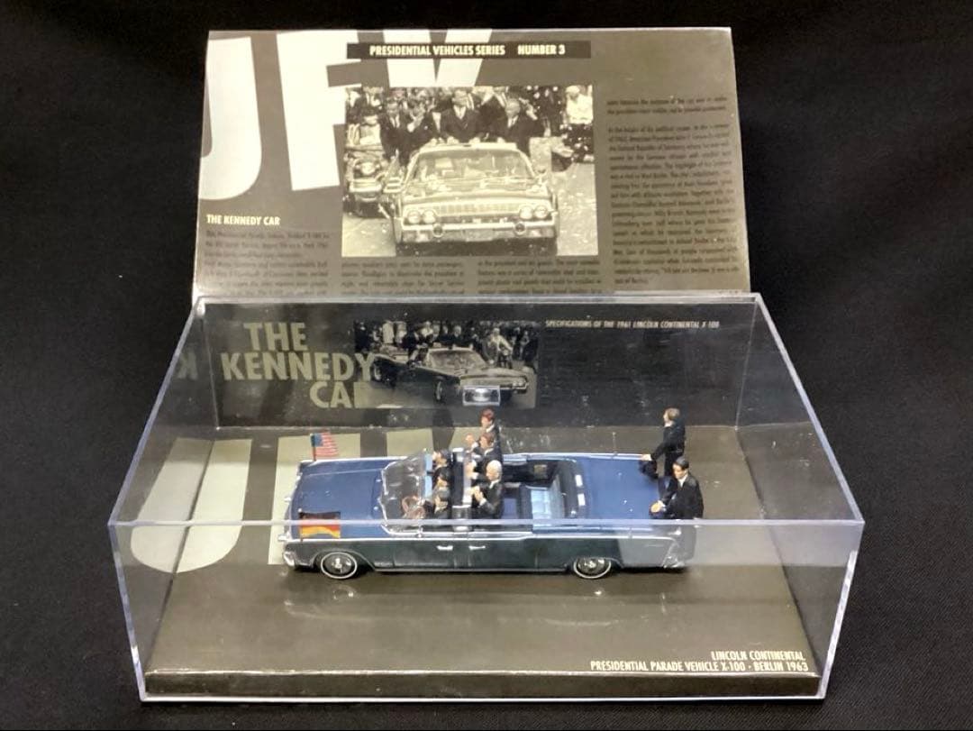 1/43 ケネディ大統領 ★ リンカーンコンチネンタル ベルリン1963パレード