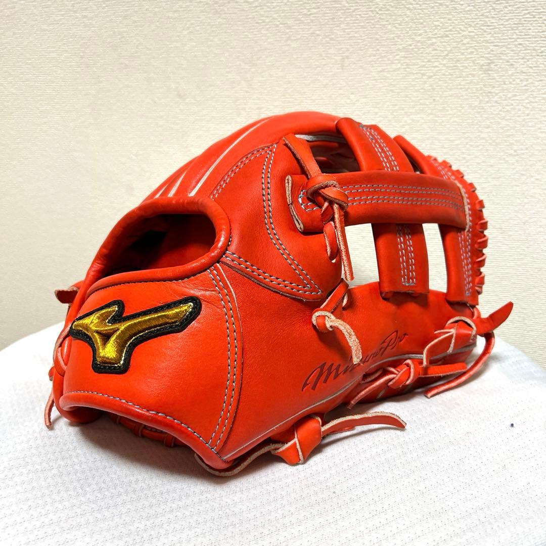 ミズノプロ 軟式 内野 グローブ 野球 hウェブ 菊池 モデル 新品