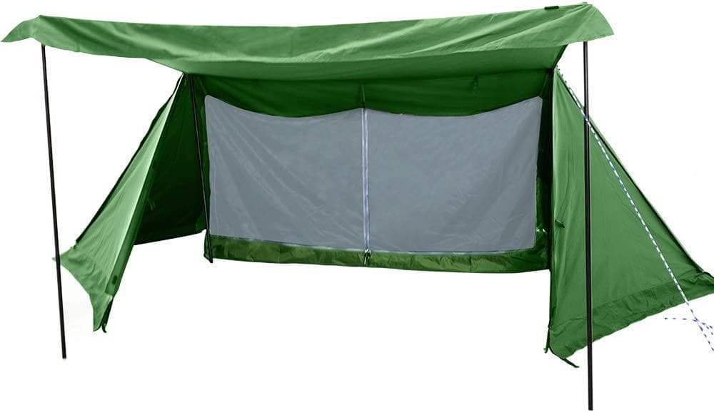 Soomloom ミリタリーテント 軍幕 パップテント 新品【二又化パーツ付】