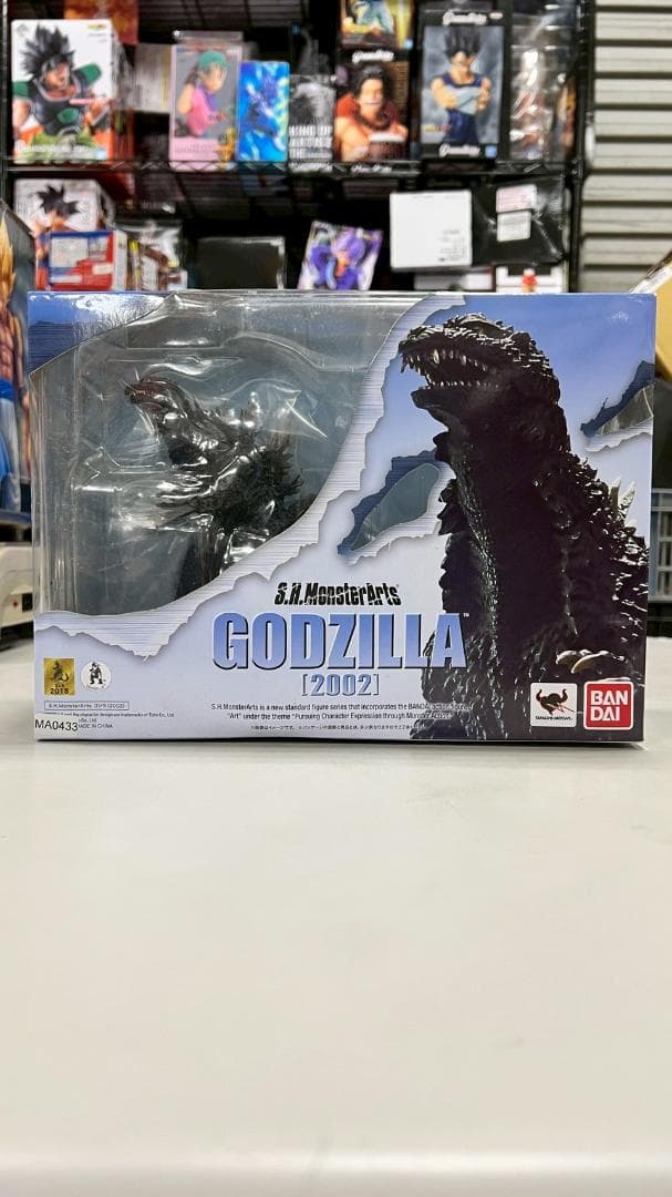 ⭐新品⭐ バンダイ S.H.モンスターアーツ ゴジラ 2002 MA0433
