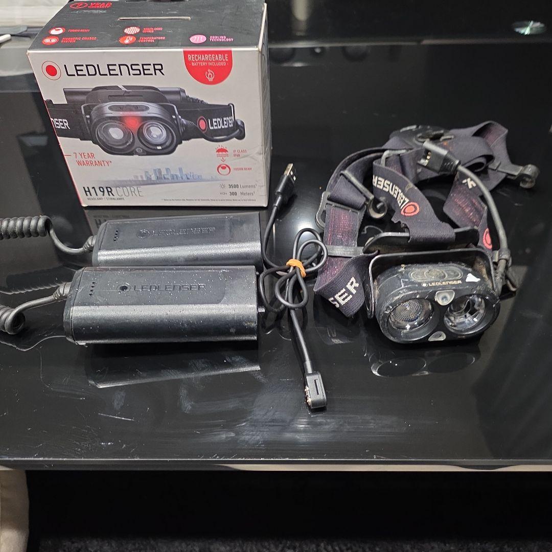 な*み様 LEDLENSER H19R CORE　レッドレンザー　バッテリー２個