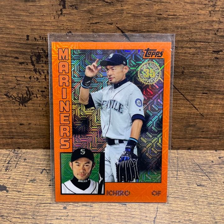 イチロー 世界25枚限定 オレンジ topps ‘84 マリナーズ