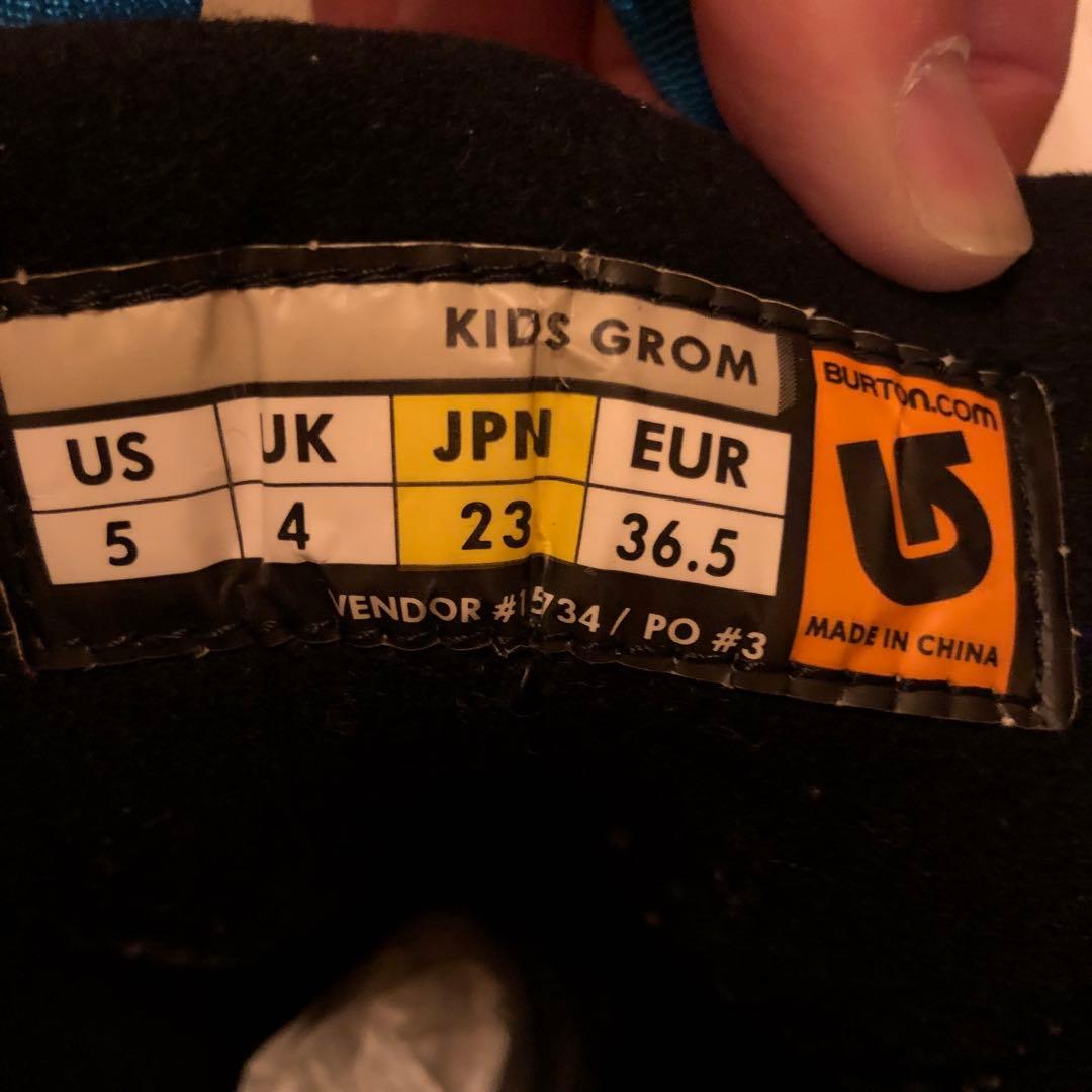 Burton 子供用スノーボードブーツ EUR 36.5 JAN23