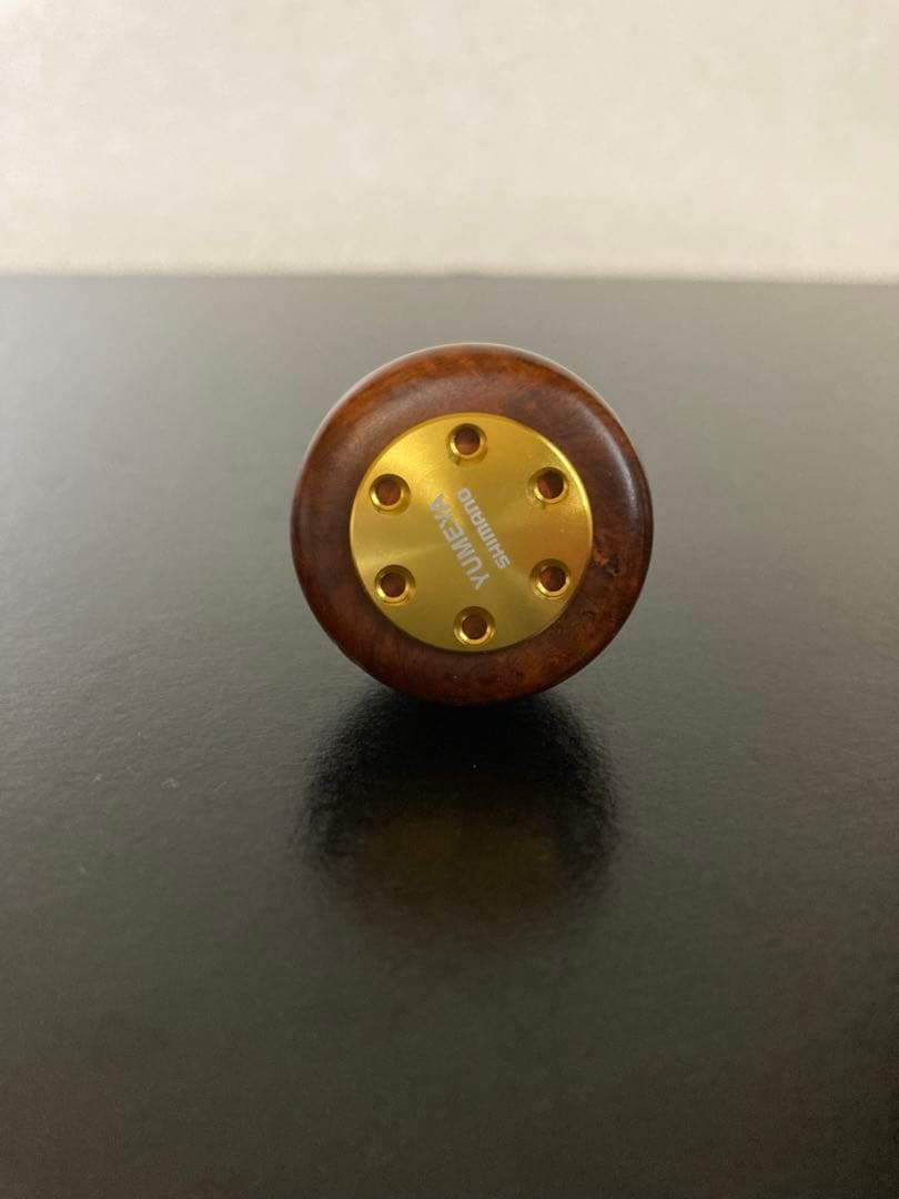 【美品】夢屋 花梨 ハンドルノブ