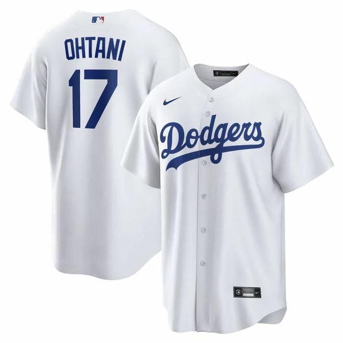 新品 DODGERS 公式ユニフォーム 17 大谷翔平 M サイズ NIKE