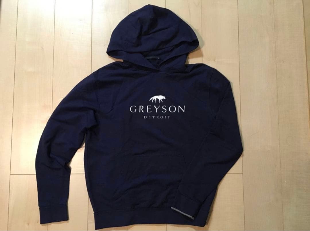 GREYSON グレイソン パーカー ネイビー M ゴルフ