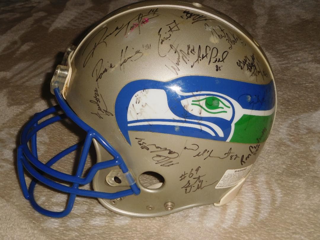 RIDDELL シーホークス アメリカンフットボール ヘルメット NFL