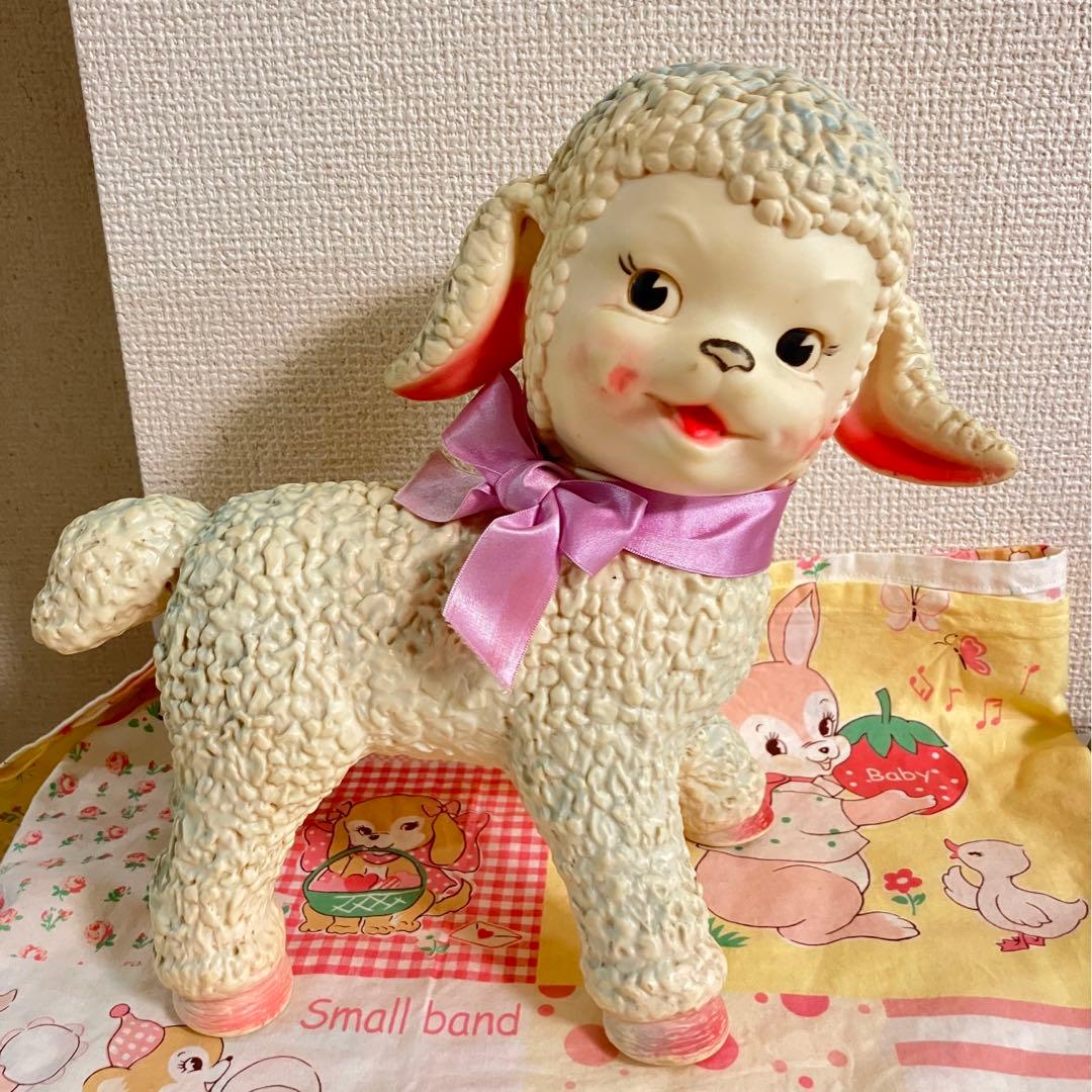アンティーク　ラバードール　ひつじ　1961年