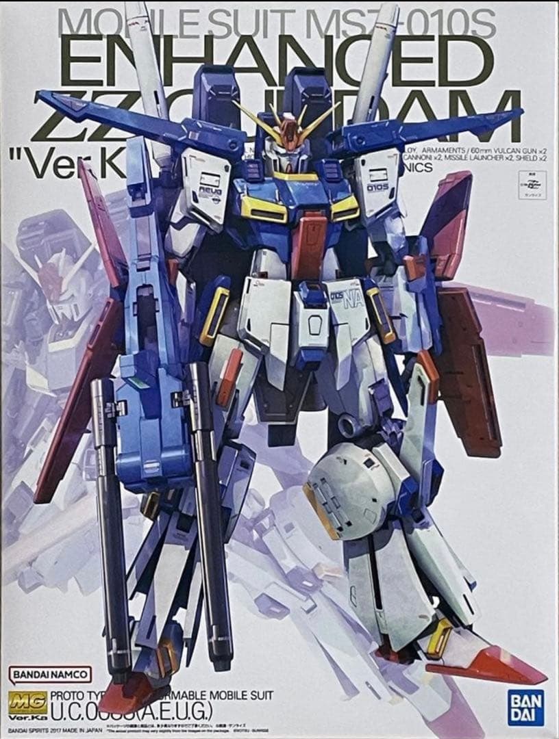 MG 1/100 強化型ダブルゼータ ZZガンダム Ver.Ka