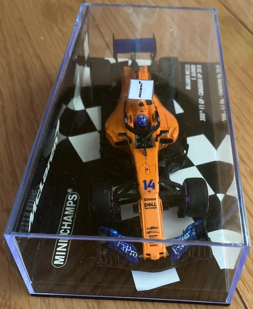 ミニチャンプス 1/43 マクラーレン MCL33 アロンソ カナダGP2018