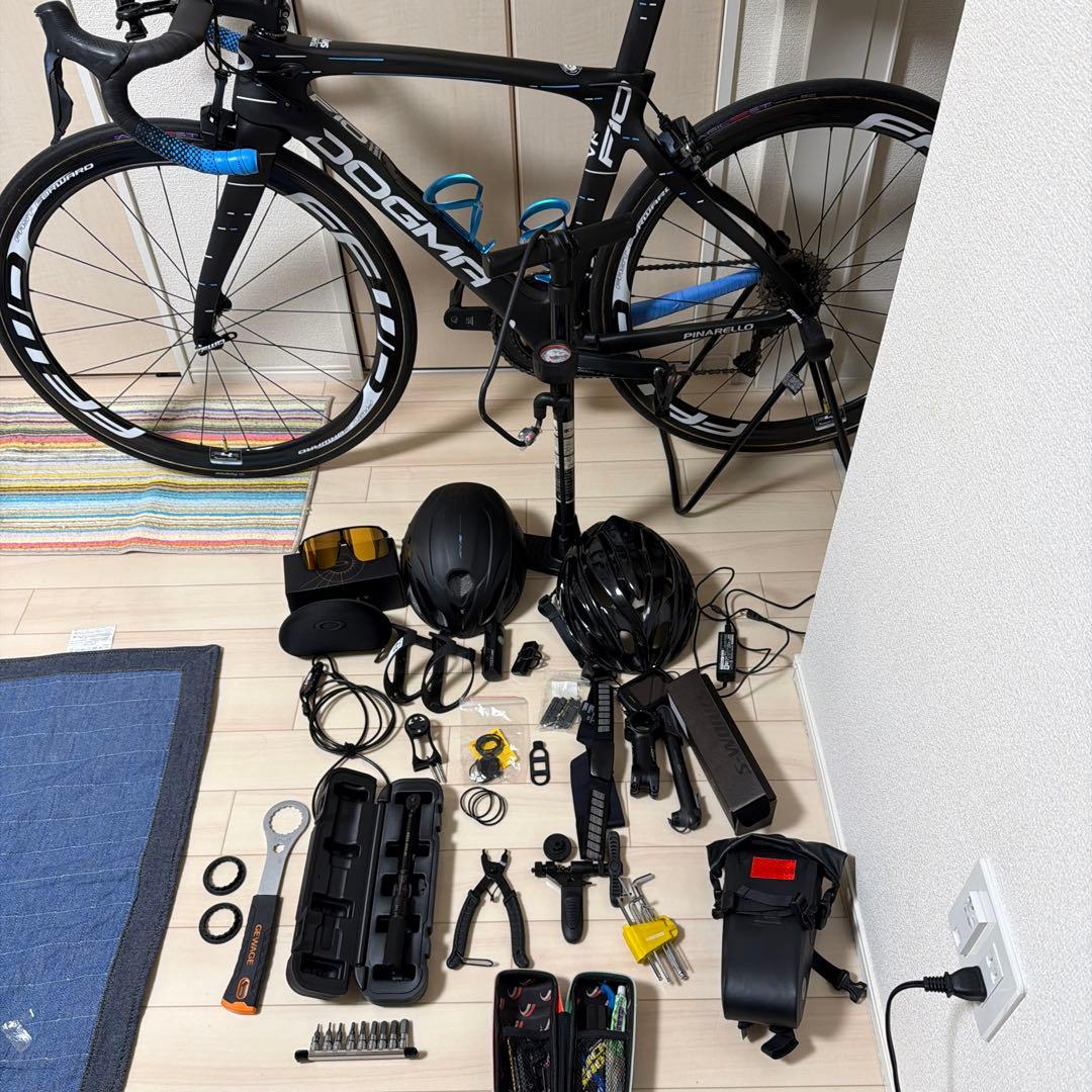 中華フレームドクマ風 自転車スタートセット