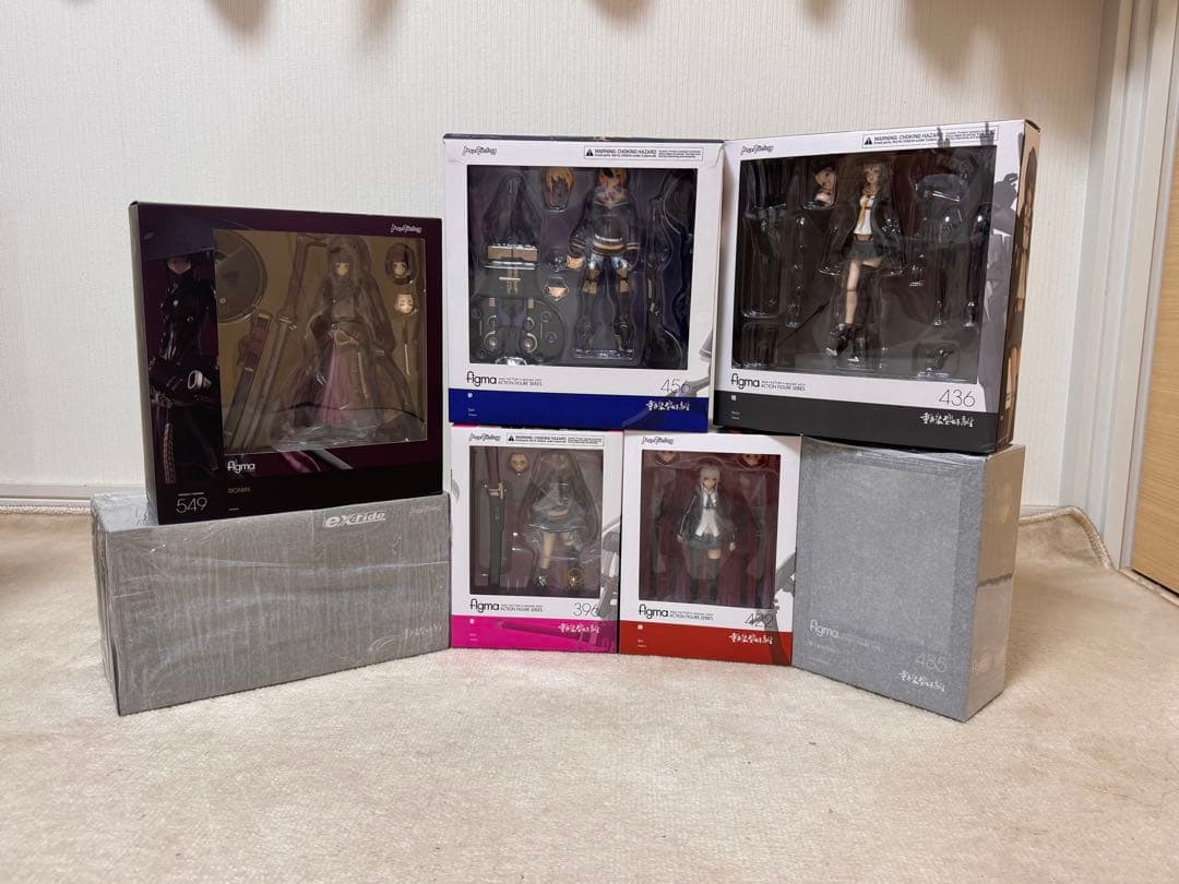 Figma 重兵装型女子高生フィギュアセット 未開封一部開封あり説明参照