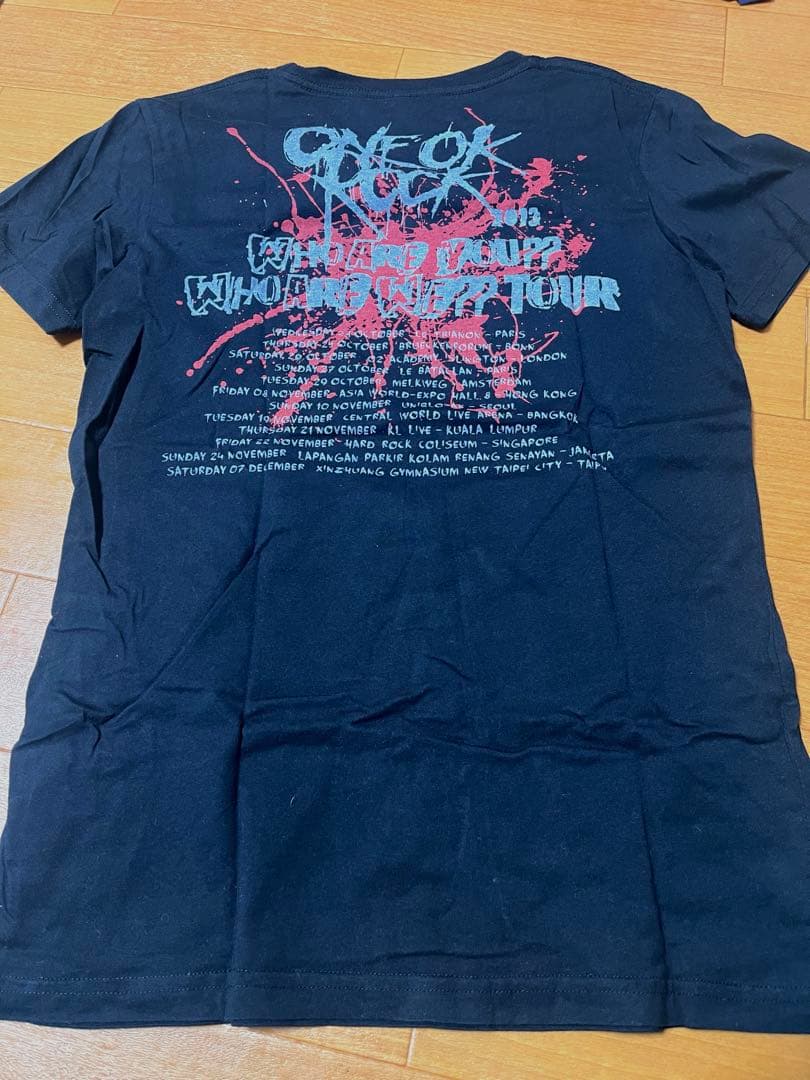ONE OK ROCK 海外ツアーTシャツ