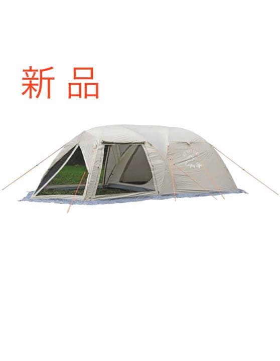キャプテンスタッグ スクリーンツールームテント(5~6人用) 【新品・未使用】