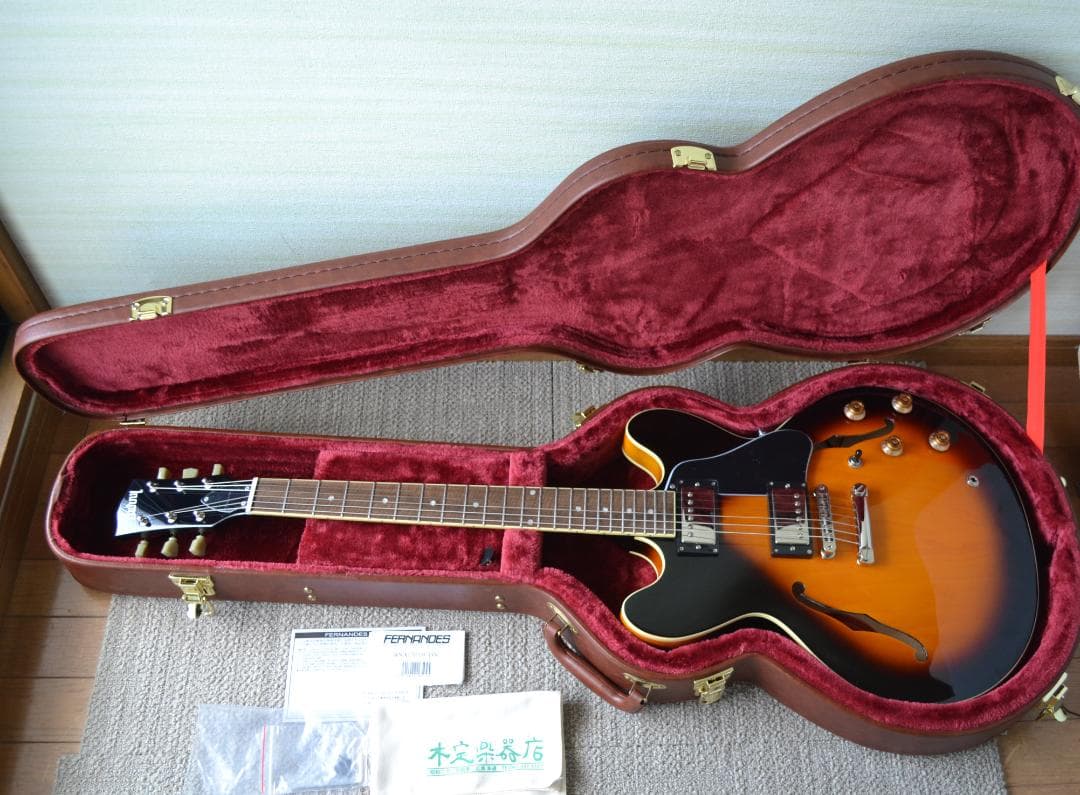 極上品BURNY バーニー / フェルナンデス RSA-70 BS エレキギター