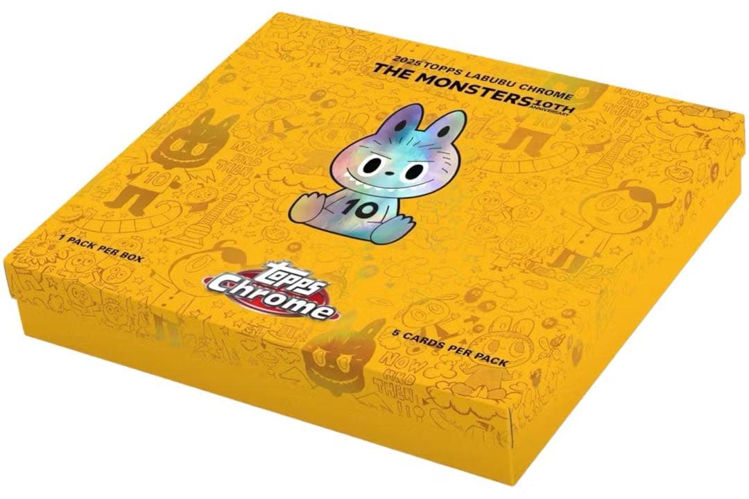 ［Topps Chrome］ Labubu THE MONSTERS 10TH