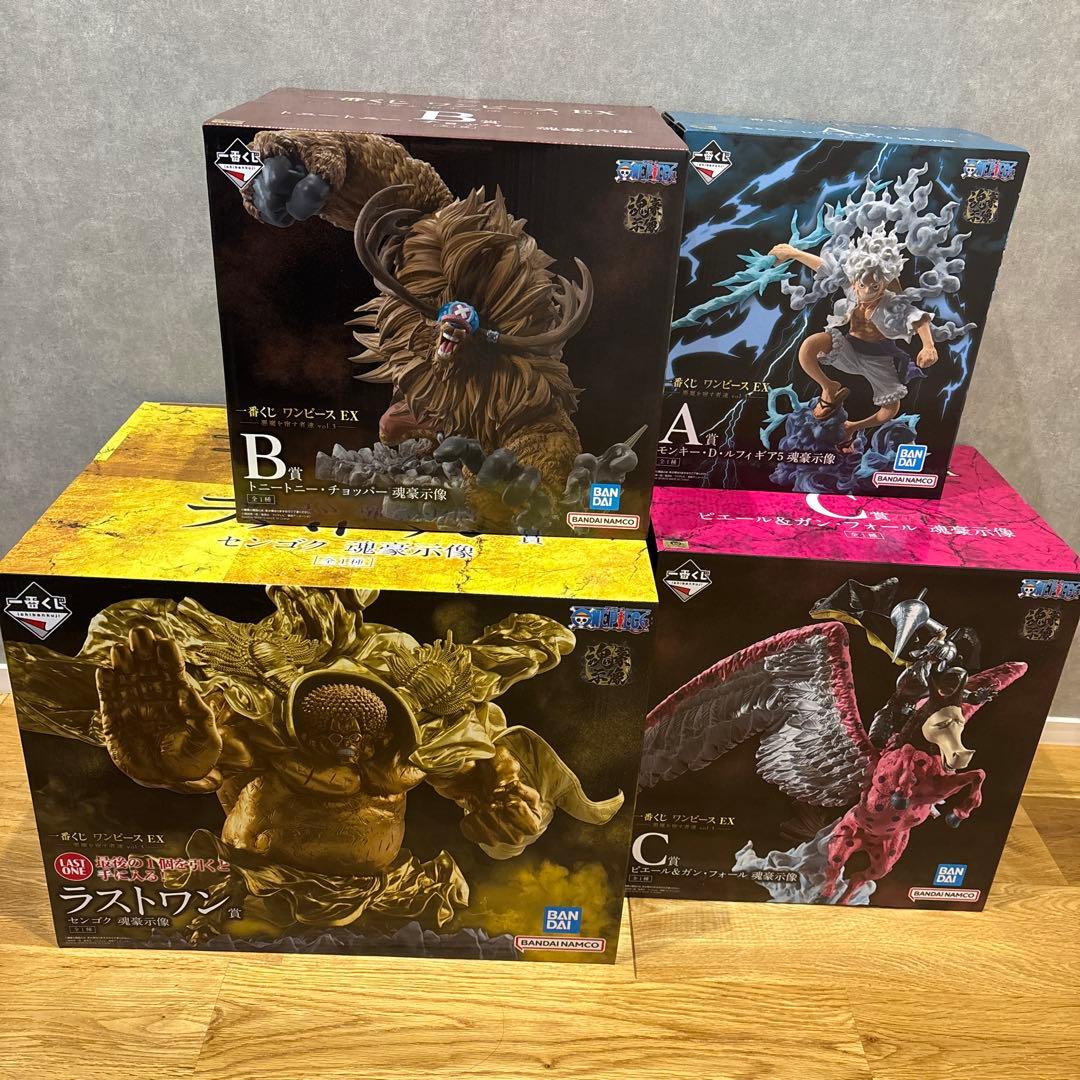 一番くじ ワンピースex 悪魔を宿す者達 vol3 魂豪示像　まとめ売り